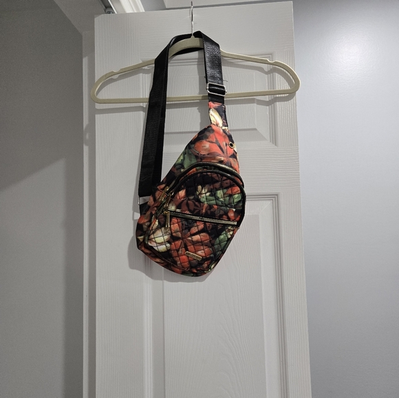 Shein Multi Color Floral Crossbody bag - Picture 2 of 2